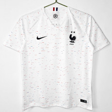 2018 France Away Retro Soccer Jersey