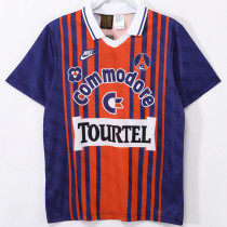 1992-1993 PSG Paris Home Retro Soccer Jersey