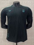 25-26 LIV Black Casual Edition Player Version Training shirts (条纹)