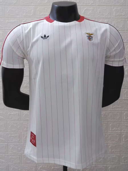 25-26 Benfica White Casual Edition Player Version Training shirts