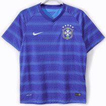 2014 Brazil Away Retro Soccer Jersey