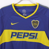 2003-2004 Boca Juniors Home Retro Soccer Jersey