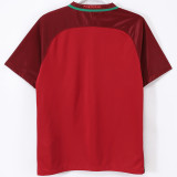 2016 Portugal Home Retro Soccer Jersey