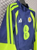 25-26 Scotland Royal blue Half Pull Sportswear Top #半拉上衣