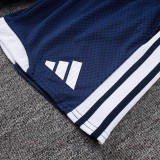 25-26 AD Royal blue Player Version Training Short Suit (球员短套装)#D2506