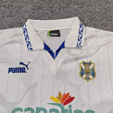 1995-1996 CD Tenerife White Retro Soccer Jersey (带章)
