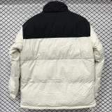 25-26 X9001 AD Black White Hooded Cotton Coat #棉衣