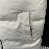 25-26 XD9901 NK Black White Hooded Cotton Coat #棉衣