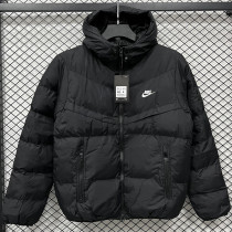 25-26 LT871 NK Black Hooded Cotton Coat #棉衣