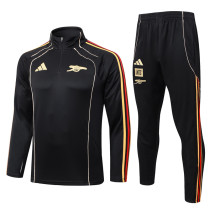 25-26 ARS Black Half Pull Tracksuit #B25113(半拉链)