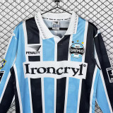 1997-1998 Gremio Home Retro Long Sleeve Soccer Jersey (长袖)