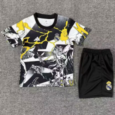25-26 RMA White Black Joint Edition Kids Training (漫威)