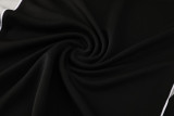 2025 AD Black Half Pull Tracksuit #AB09 (半拉链)