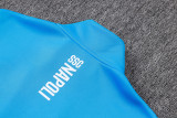 25-26 Napoli Lake blue Kids Jacket Tracksuit #E25191(童装)