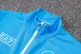 25-26 Napoli Lake blue Kids Jacket Tracksuit #E25191(童装)