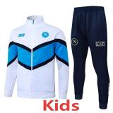 25-26 Napoli White Kids Jacket Tracksuit #E25190(童装)