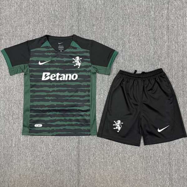 25-26 Sporting Lisbon Christmas Edition Kids Soccer Jersey (圣诞版)