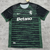 25-26 Sporting Lisbon Christmas Edition Fans Soccer Jersey (圣诞版)