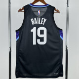 25-26 JAZZ BAILEY #19 Black Top Quality Hot Pressing NBA Jersey (Trapeze Edition) 飞人版