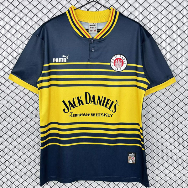 1997-1998 ST PAULI Away Retro Soccer Jersey