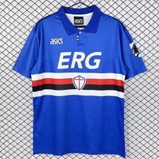 1993-1994 Sampdoria Home Retro Soccer Jersey