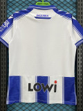 25-26 Levante UD Away Fans Soccer Jersey (黑色背下广告)