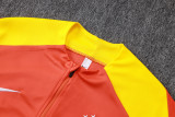 25-26 Brazil Orange Half Pull Tracksuit #B25119(半拉链)