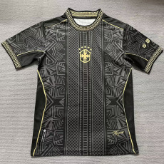 25-26 Brazil Black Gold Special Edition Training shirts