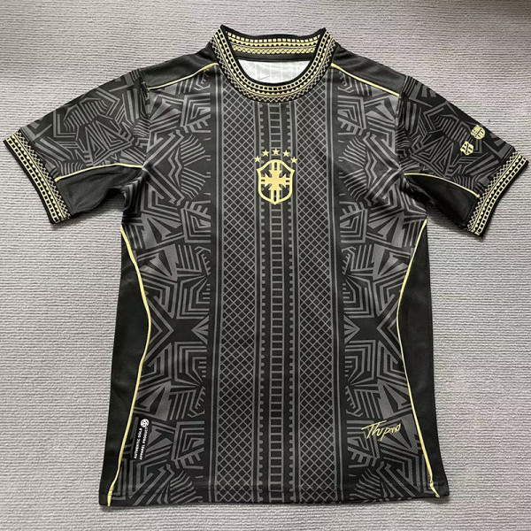 25-26 Brazil Black Gold Special Edition Training shirts