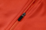 25-26 Brazil Orange Half Pull Tracksuit #B25119(半拉链)