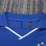 1997 Brazil Away Kids Retro Soccer Jersey