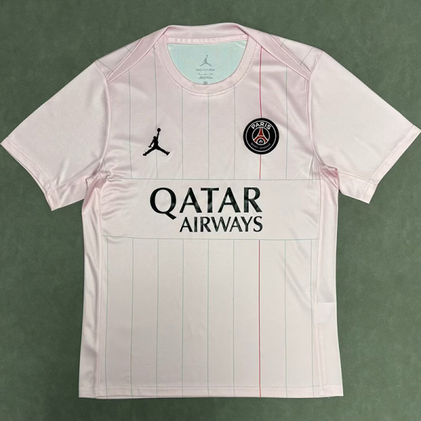 25-26 PSG Pink White Special Edition Fans Soccer jersey