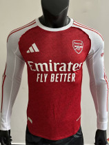 25-26 ARS Home Long Sleeve Player Version Soccer Jersey (长袖球员)