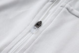 25-26 Flamengo Light gray Half Pull Tracksuit #B25129(半拉链)
