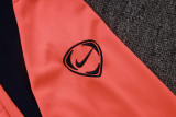25-26 BAR Orange Half Pull Tracksuit #B25136(半拉链)
