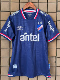 25-26 Club Nacional Third Fans Soccer Jersey (上青色)