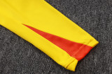25-26 Brazil Yellow Half Pull Tracksuit #B25134(半拉链)