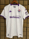 25-26 Fiorentina Away Fans Soccer Jersey (广告版)