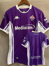25-26 Fiorentina Home Fans Soccer Jersey (广告版)