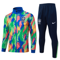 25-26 Brazil Green Jacket Tracksuit #A25103