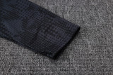 25-26 ACM Black Half Pull Tracksuit #B25128(半拉链)
