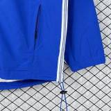 1998 Brazil Blue Retro Windbreaker
