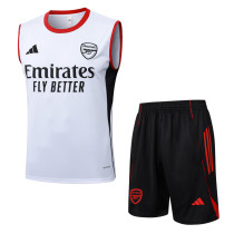 25-26 ARS White Tank top and shorts suit #D25238