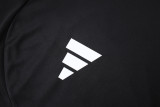 25-26 Al-Ahli Saudi Black Training Short Suit #D25257