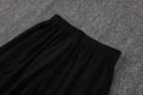 25-26 Ittihad Black Tank top and shorts suit #D25248