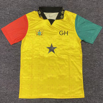 26-27 Ghana Yellow Special Edition Fans Training shirts (彩臂)