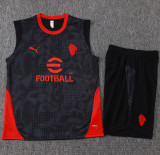25-26 ACM Black Tank top and shorts suit #D25249