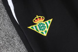 25-26 Real Betis Black Jacket Tracksuit