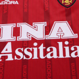 1999-2000 Roma Home Kids Retro Soccer Jersey