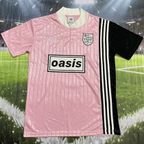 2025 Ad Oasis Joint Edition Pink Black Polo Short Sleeve